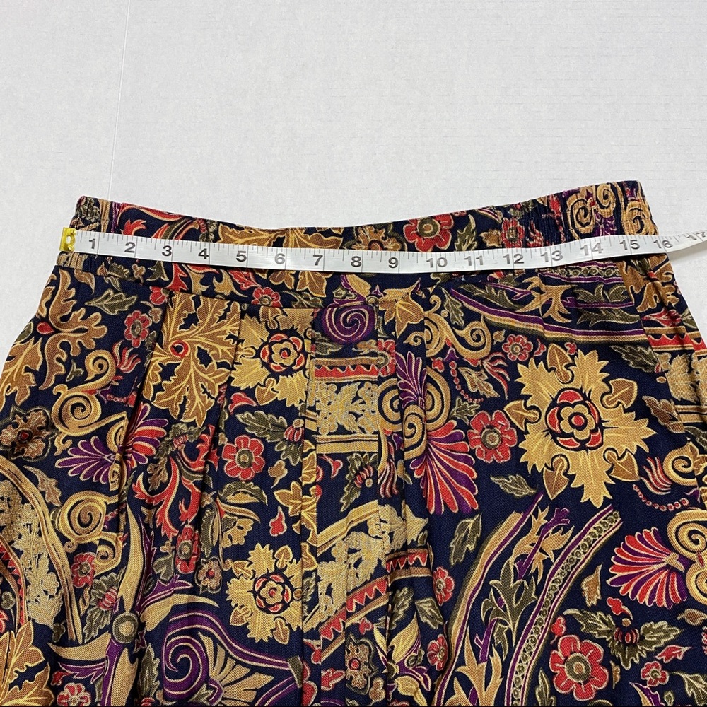 Vintage retro floral skirt - Picture 9 of 10
